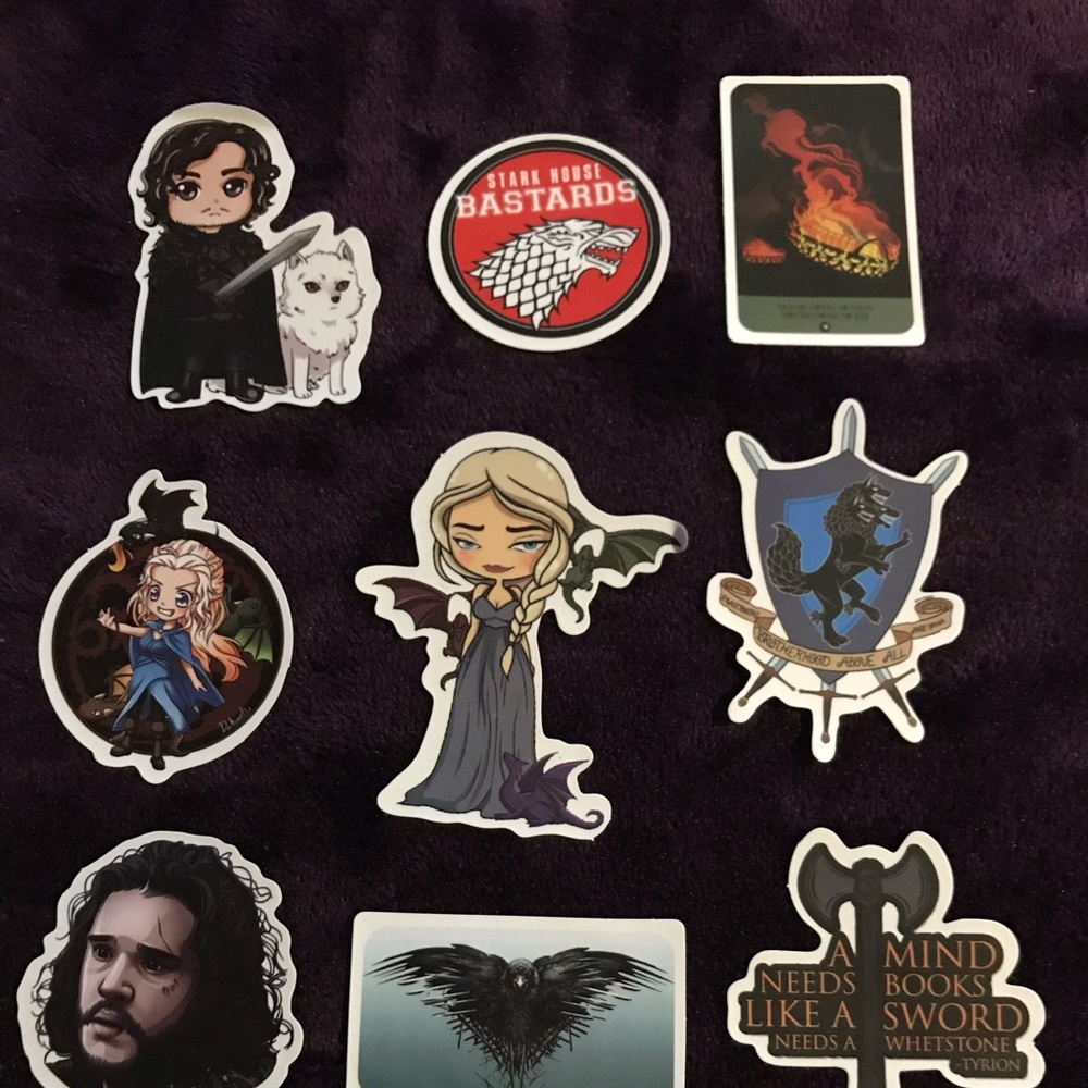 Game of Thrones Stickers